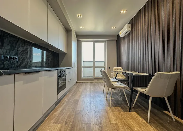 Modern Penthouse With Top Panoramic City View Royal Braus Chisinau